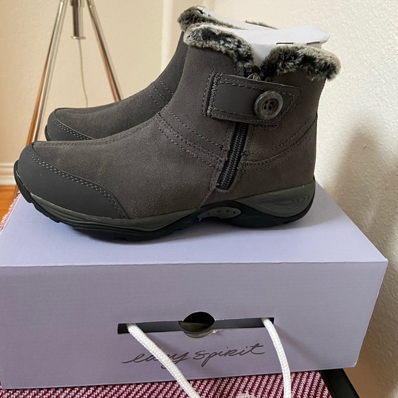 Easy Spirit Boots Eliria Gray - Picture 3 of 6